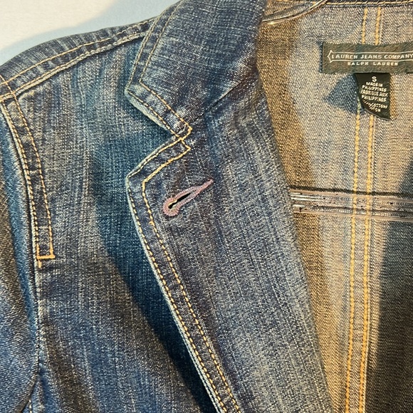 Ralph Lauren Blue Jean Jacket size S - Picture 8 of 11